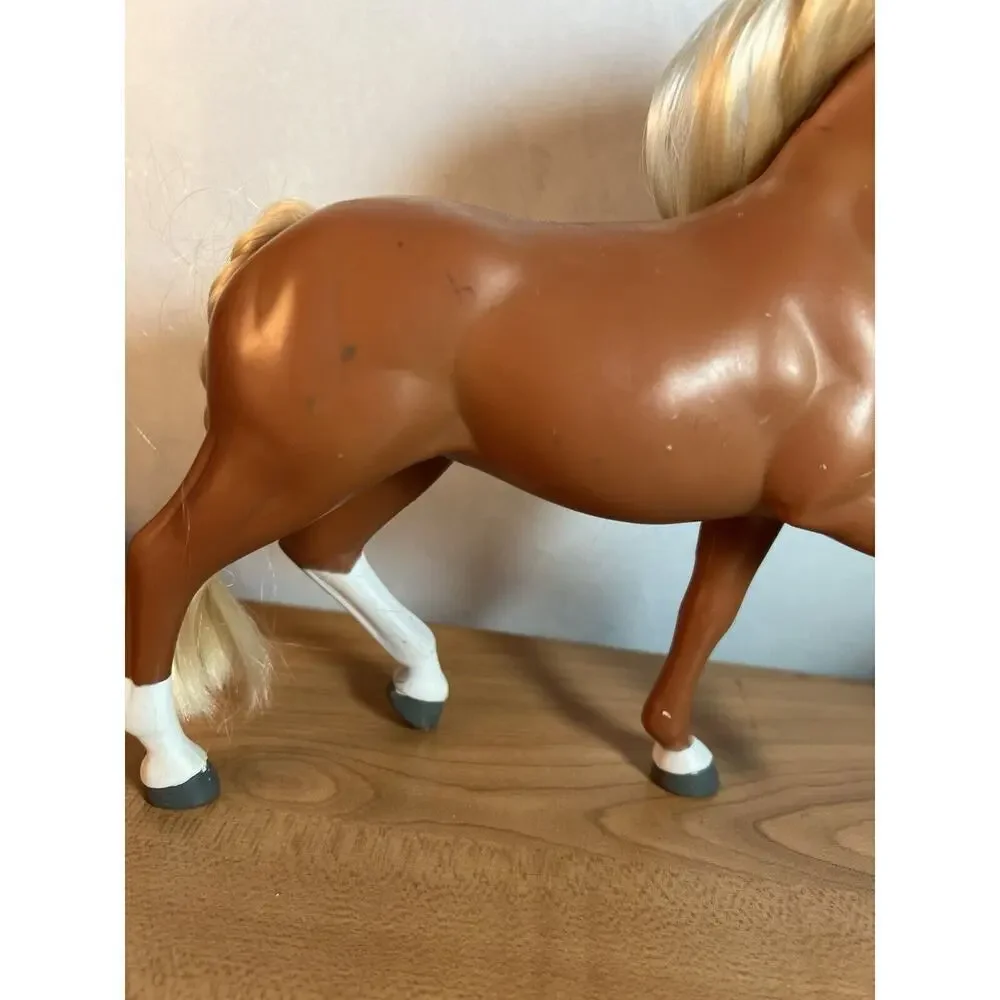 Vintage Lanard Horses 2002 7” Tall Made In China Set Of 2